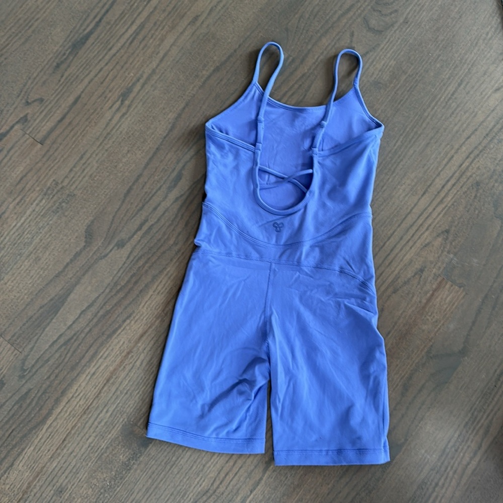 TNA Aritzia Blue/Purple Bodysuit Romper Size Small - Picture 5 of 5
